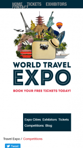 Travel Expo – Win a Dream Holiday (prize valued at $315)