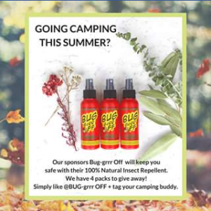 Wellbeing magazine – Win One of Four Packs of Bugg Grrr Off Insect Repellent
