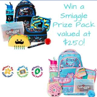 What’s on 4 Australia – Win 1 of 2 Smiggle Back to School Prize Packs Valued at $250 Each (prize valued at $250)