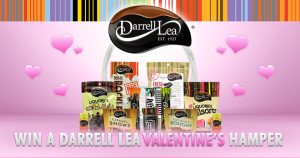 Darrell Lea – Win a Darrell Lea hamper for Valentine’s Day
