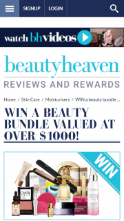 Beauty Heaven – Win a Beauty Bundle Valued at Over $1000 (prize valued at $1,000)