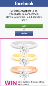 Bevilles Jewellers – Win a 1/2ct Solitaire Diamond Ring RRP $3999 (prize valued at $3,999)