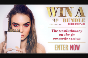 Channel 7 – Sunrise – Win a Pressplay Cosmetics Bundle Worth Over $300 (prize valued at $310)