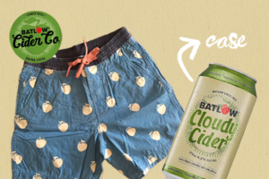 Craft Cartel Liquor – Win a Pair of Batlow Boardies and a Case of Batlow Cloudy Cider Tinnies to Share With Your Mates