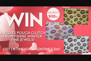 Fashion Weekly – Win The Ultimate Statement Clutch to Complete Your Outfit this Valentine’s Day (prize valued at $120)