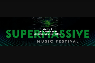 Fritz – Win One of 2 Double Passes to Supermassive Music Festival (prize valued at $1)