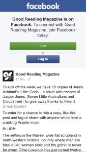 Good reading – Win a Copy