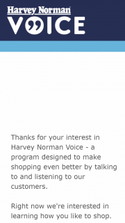 Harvey Norman – Win 1 of 3 $200 Harvey Norman Gift Vouchers (prize valued at $600)
