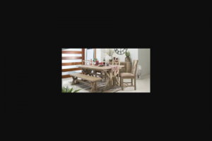 Lifestyle – Win a Stunning Tuscanspring Extension Dining Table and 8 Tuscanspring Chairs With Cushions As Featured on The Show (prize valued at $2,900)