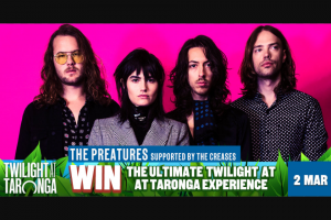 MoshTicket – Win The Ultimate Twilight Experience (prize valued at $309)