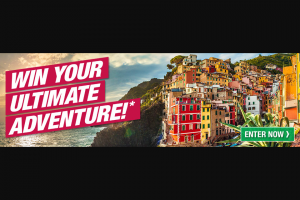 My Adventure Travel – Win Your Ultimate Adventure (prize valued at $5,000)