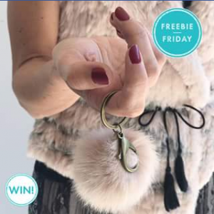 Pacific Fair Shopping Centre – Win 1 of 5 Flannel Constantine Furry Keyrings (prize valued at $45)