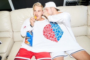 PedestrianTV – Win One of Those Ridic Two Headed Sweaters Doritos Made for Valentine’s Day (prize valued at $1,300)
