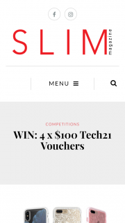 Slim – Win 4 X $100 Tech21 Vouchers