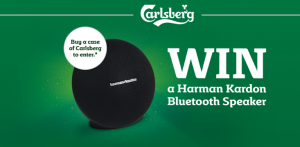Bottlemart – Carlsberg – Win 1 of 100 Harman Kardon Onyx Mini speakers valued at $199 each