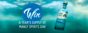 Manly Spirits – Win a year’s worth of Manly Spirits Gin valued at $960