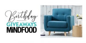 Mind Food – Birthday Giveaway – Win a Coast Armchair from Focus on Furniture valued at $699