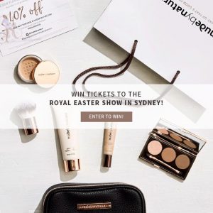 Nude by Nature – Win 1 of 3 double passes to the Sydney Royal Easter Show plus a show bag valued at $129 each