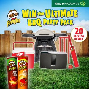 Pringles Australia – Ultimate Party – Win 1 of 20 Ultimate BBQ Party packs