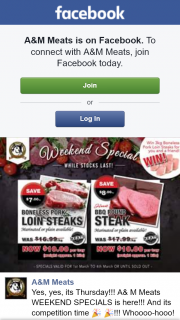 A&M Meats – Win 3kg of Boneless Pork Loin Steaks for You and a Friend