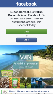 Beach Harvest Australian Coconuts – Win a Luxury Escape at Thala Beach Resort (prize valued at $600)