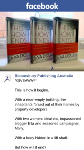 Bloomsbury – Win One of Three Hardcover Editions of this Is How It Ends