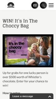 Brisbane Myer Centre – Win Everything In The Choccy Bag (prize valued at $513)
