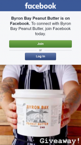 Byron Bay Peanut butter – Win 2kg of Bulk Peanut Butter