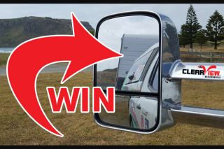 Caravanning with Kids – Win a Set of Clearview Towing Mirrors (prize valued at $1,000)