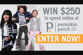 Channel 7 – Sunrise – Win a $250 Pumpkin Patch Voucher
