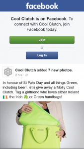 Cool Clutch – Win a Green Molly Cool Clutch Handbag