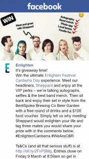 Enlighten – Win The Ultimate Enlighten Festival