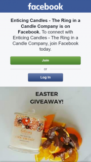 Enticing Candles – Win this Ring Candle