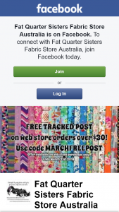 Fat Quarter Sisters Store – Win One of These Fat Quarter Sets? (prize valued at $1)