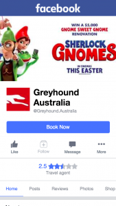 Greyhound Australia – Win $5000 Plus Runner Up Family Pass to Movie With You Best Gnome Pun