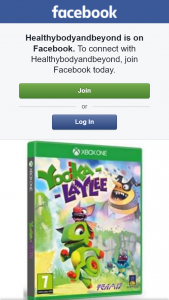 healthybeautyandbeyond – Win Copy of Xbox Yooka-Laylee Game