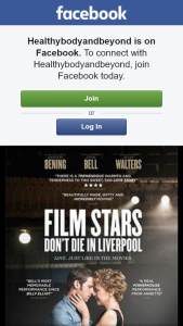 Healthybodyandbeyond – Win One of Two Double Passes Film Stars Don’t Die In Liverpool