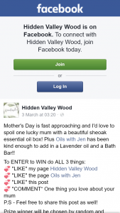 Hidden Valley Wood – Win 1 X Sheoak 80 Essential Oil Box