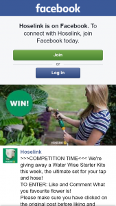 Hoselink – Win a Water Wise Starter Kits