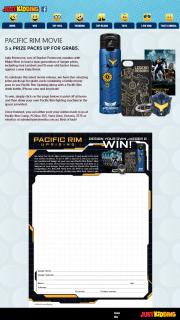 Just Kidding – Win One of Five Pacific Rim Packs