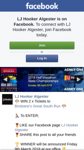LJ Hooker Algester – Win 2 X Tickets to Brisbane’s Great South Run