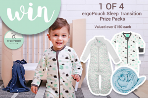Mum Central – Win 1 of 4 Ergopouch Sleep Packs Including The Award Winning Sleep Suit Bag (prize valued at $159.85)