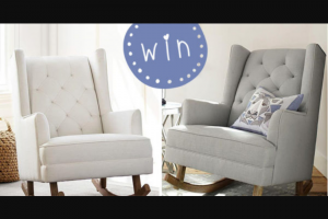 Mums Grapevine – Win a Pottery Barn Kids Modern Tufted Wingback Rocker Valued at $1599 In Their Choice of Linen Blend Grey Or Linen Blend White (prize valued at $1,599)