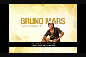 NovaFM Smallzy is sending you to see Bruno Mars live from a corporate box – Competition