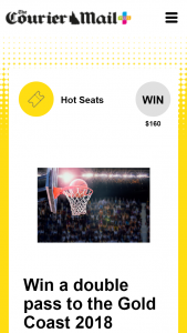 Plusrewards – Win a Double Pass to The Gold Coast 2018 Commonwealth Games BaskeTBall Preliminary on April 7. (prize valued at $160)