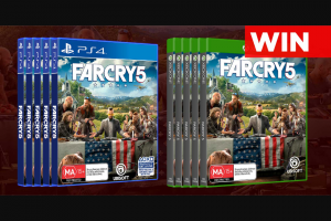 Press Start – Win Far Cry 5 on PS4/xbox One (prize valued at $690)