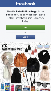 Rustic Rabbit showbags – Win a Ydc Aw18 Fashion Pack Showbag (RRP $25) Simply Like & Tag a Friend