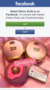 Sweet Cherry Soda – Win One of Our Delightfully Luxurious Rose Gold Gift Sets