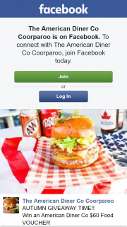 The American Diner Co Coorparoo – Win an American Diner Co $60 Food Voucher