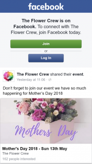 The Flower Crew – Win a $50 Gift Voucher (prize valued at $50)